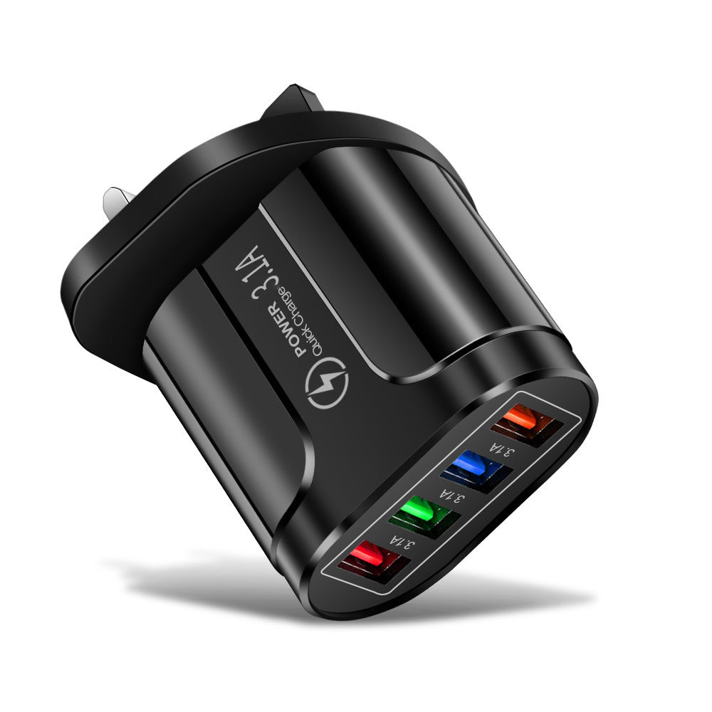 QC 3.0 4USB Charger Fast Charge