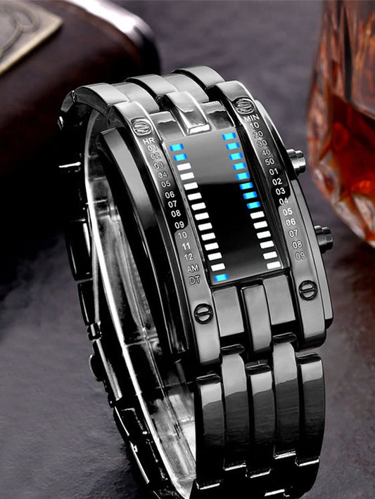Men Water Resistant Special Display Electronic Watch