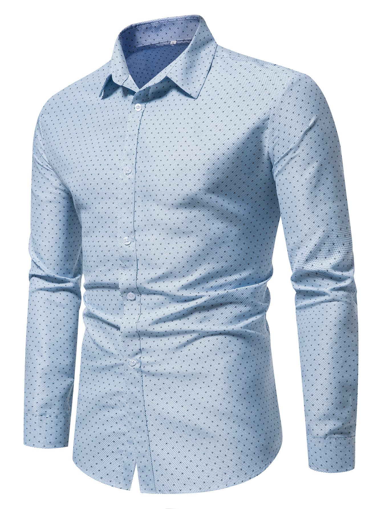 Manfinity Mode Men Allover Print Button Up Shirt