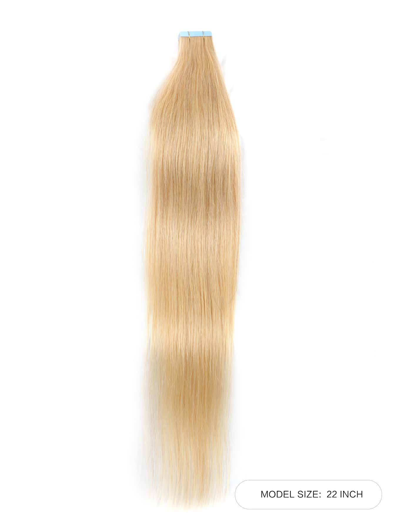 20pcs Straight Tape In 100% Human Hair Extension For Salon Silky Seamless Invisible Balayage Dirty Blonde To Highlight Bleach Blonde For Thin Hair Woman Natural Look Top Quality Highlight Color
