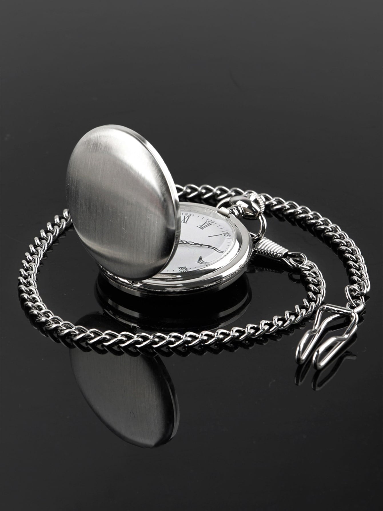 Men Minimalist Quartz Pocket Watch