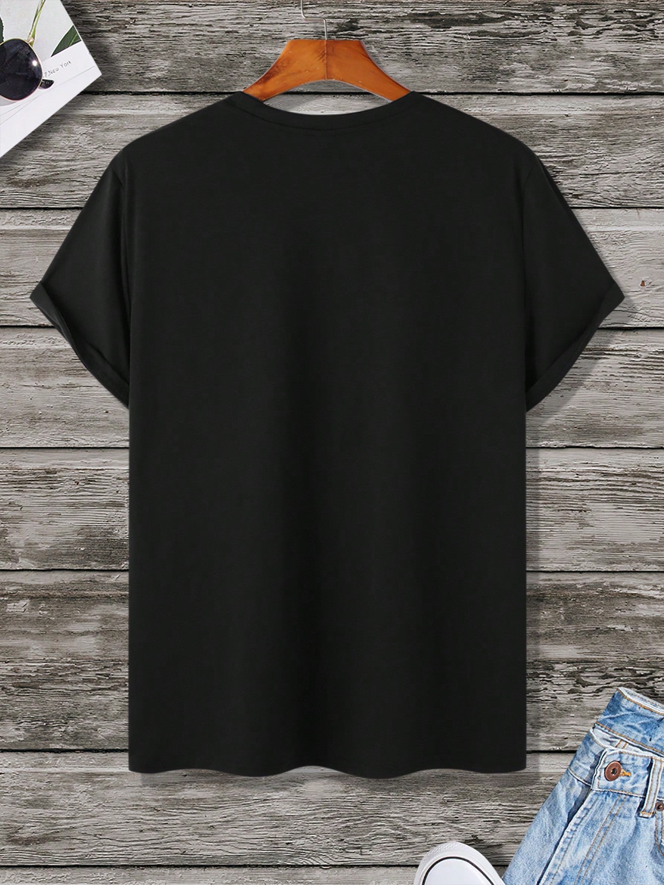 Manfinity Homme Men Letter Graphic Colorblock Tee