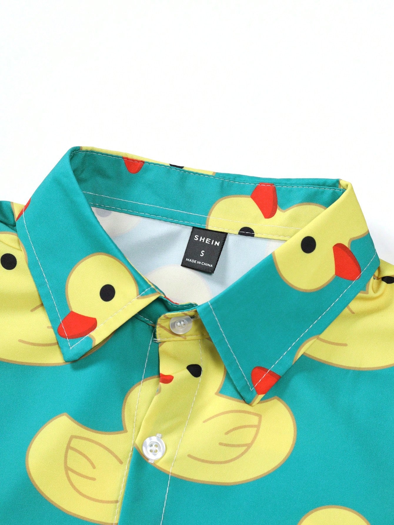 Manfinity Hypemode Men Duck Print Shirt Without Tee