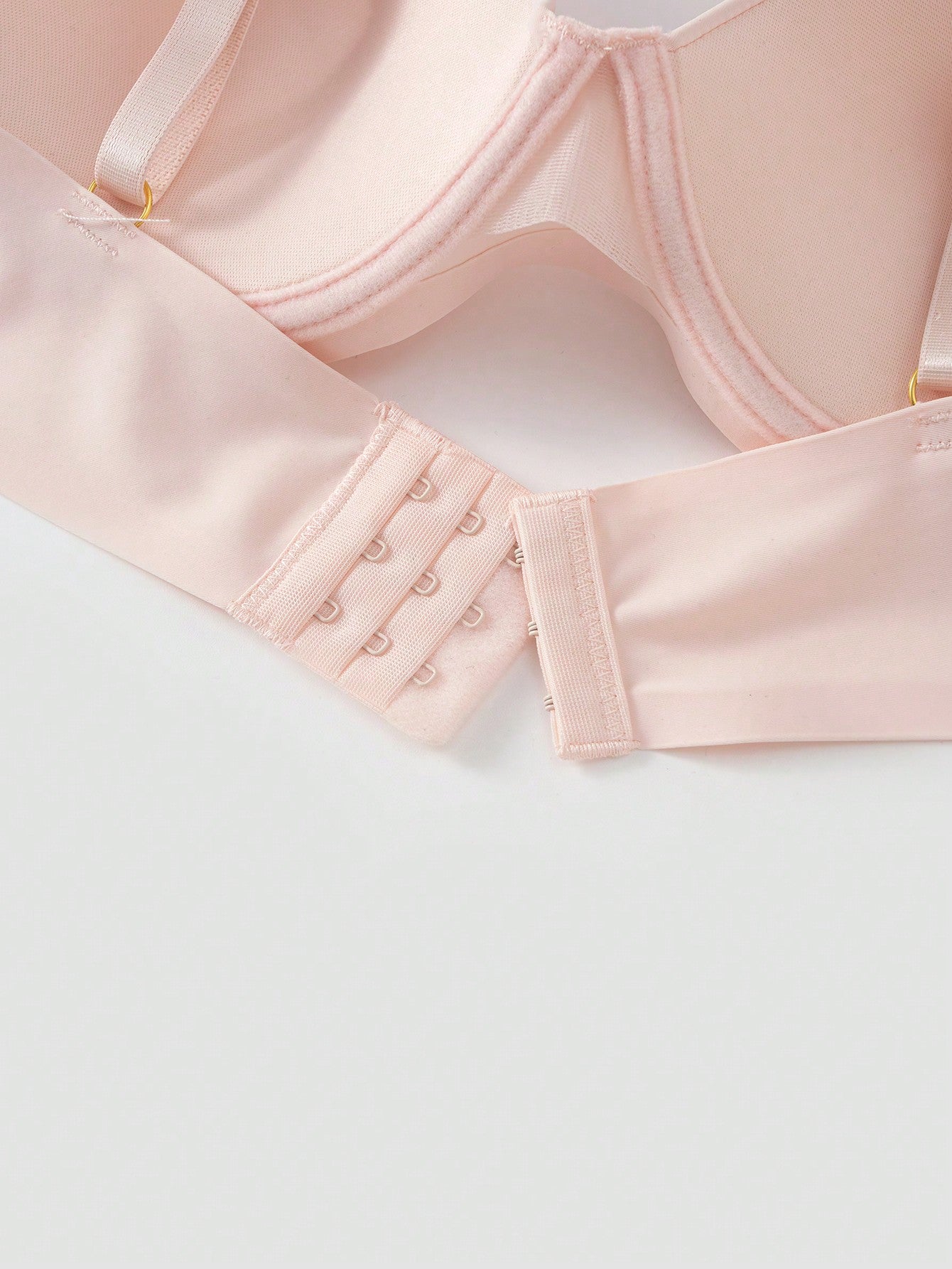 Women'S Underwear Bra (Underwire Padded Bra) 3pcs Seamless Bra Set
