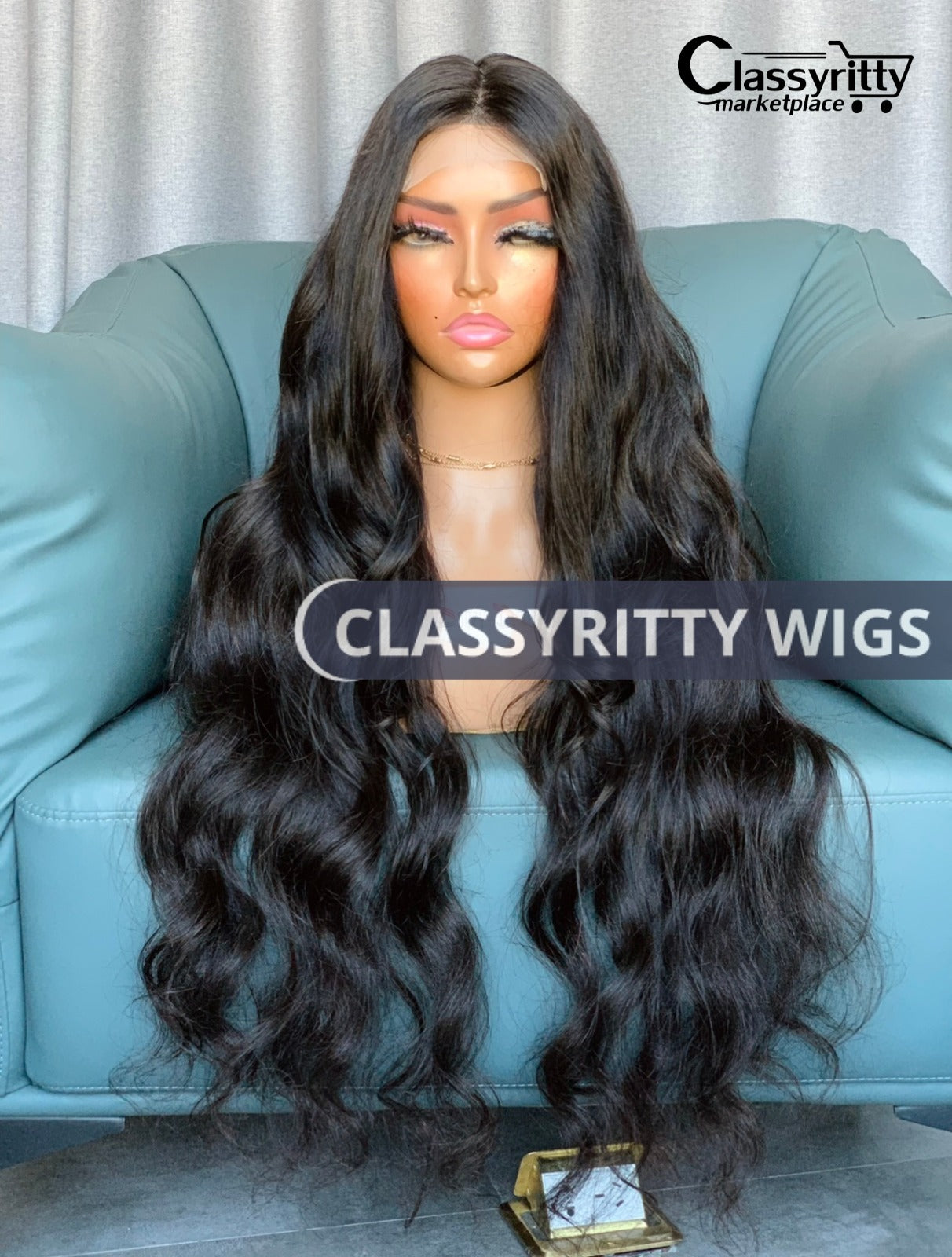 Classyritty Human Hair - Body Waves Full Frontal